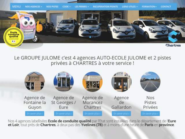 Pistes privées Moto-école Julome