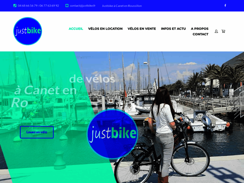 › Voir plus d'informations : JUSTBIKE - Vente/ Réparation/ Location - Vélos Trottinettes