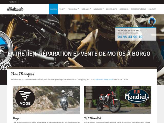 Kalimoto - Garage moto et concession Voge