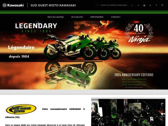 › Voir plus d'informations : Sud Ouest Moto Kawasaki