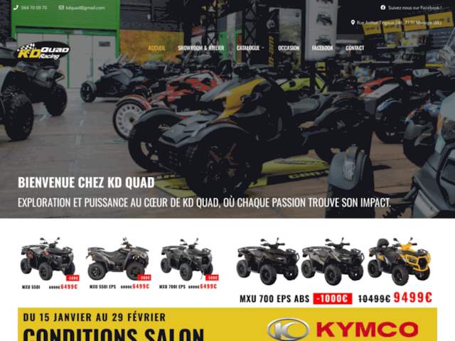 KD QUAD - CAN-AM - SPYDER - RYKER - KYMCO - CFMOTO