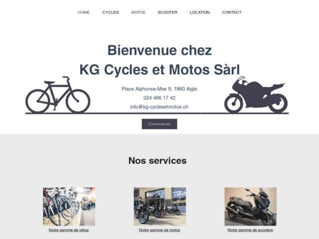 KG Cycles et Motos Sàrl (anciennement Burnier)