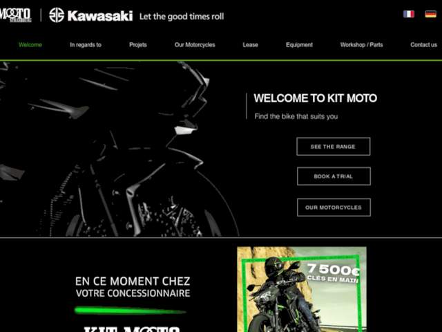 KAWASAKI KIT MOTO STRASBOURG