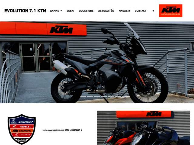 › Voir plus d'informations : Ktm