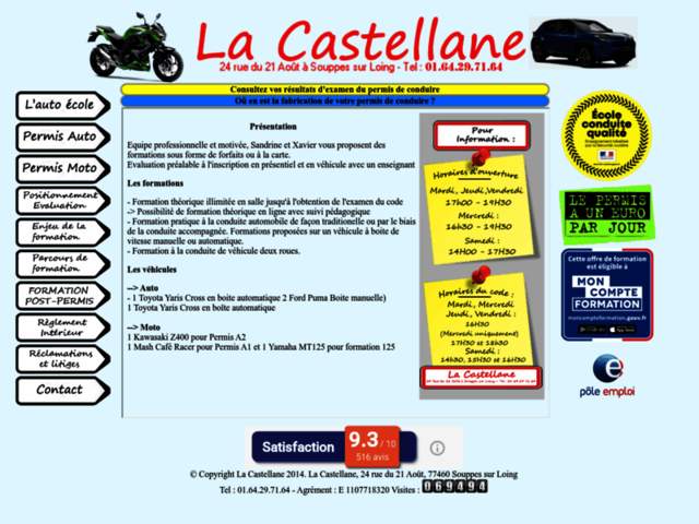 › Voir plus d'informations : La Castellane Auto-Moto-Ecole