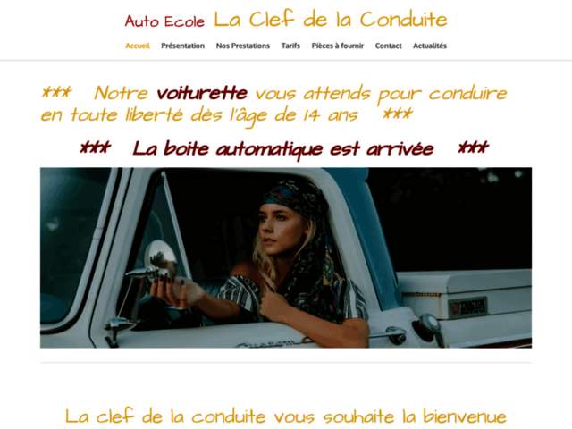 › Voir plus d'informations : La Clef De La Conduite Gravigny