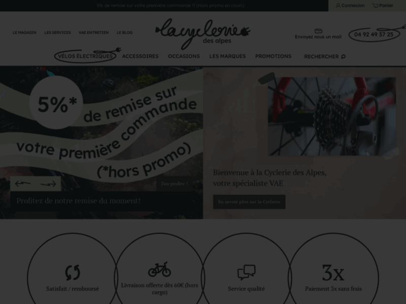› Voir plus d'informations : La Cyclerie des Alpes
