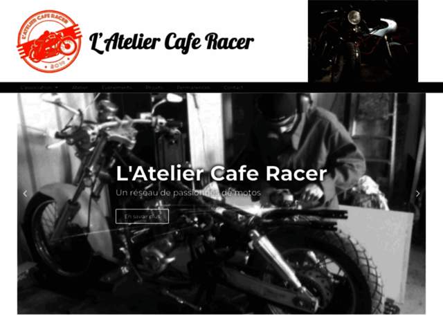 › Voir plus d'informations : L'ATELIER CAFE RACER