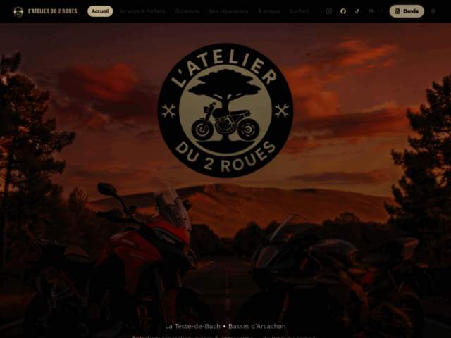 › Voir plus d'informations : L ’ATELIER DU 2 ROUES