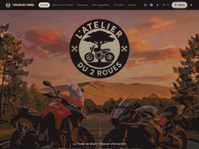 › Voir plus d'informations : L ’ATELIER DU 2 ROUES