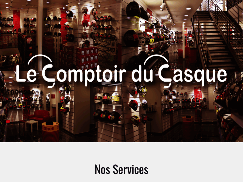 › Voir plus d'informations : Le Comptoir du Casque