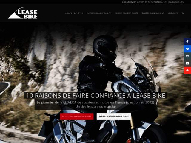› Voir plus d'informations : Lease Bike