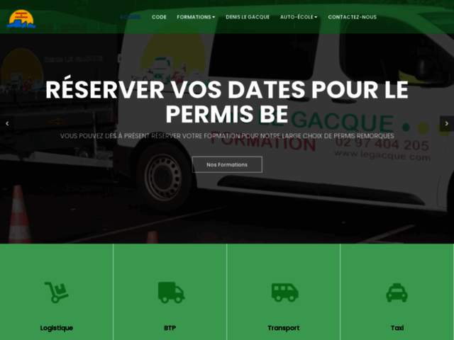 › Voir plus d'informations : Centre De Formation Denis Le Gacque