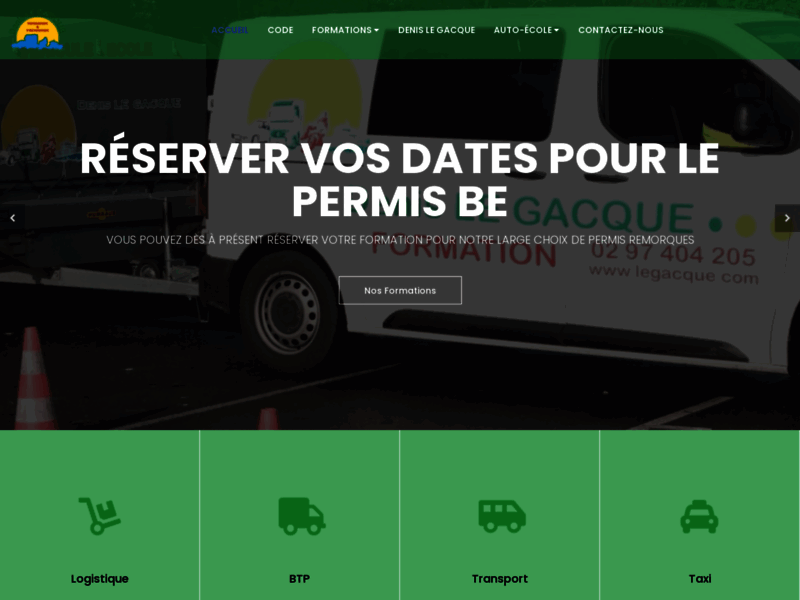› Voir plus d'informations : Centre De Formation Denis Le Gacque