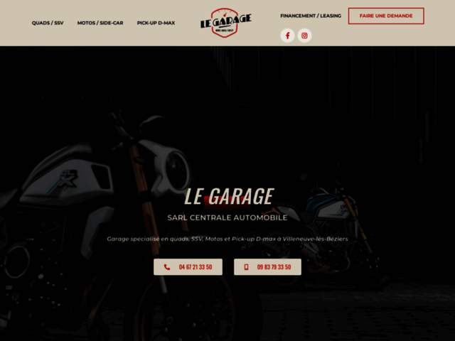› Voir plus d'informations : LE GARAGE - Centrale Automobile SARL