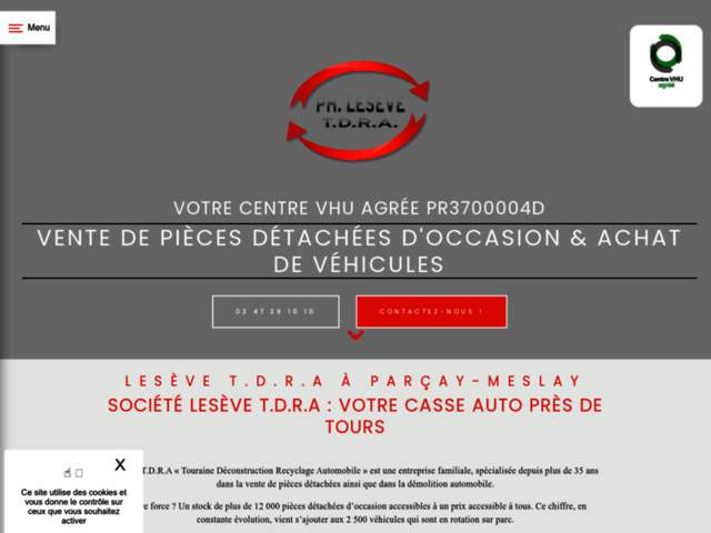 › Voir plus d'informations : Lesève T.D.R.A