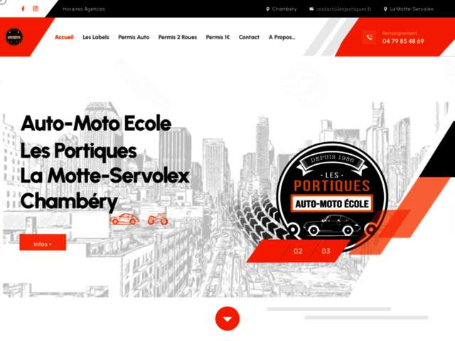 › Voir plus d'informations : Driving School Les Portiques La Motte-Servolex