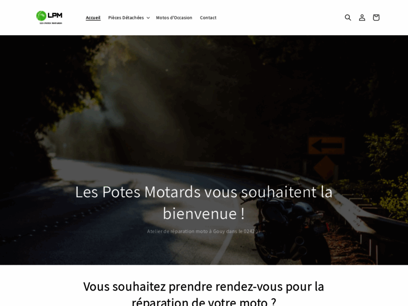 › Voir plus d'informations : Les Potes Motards - Réparation Moto, Vente Pièces Détachées et Service de Remorquage / Dépannage 24h/24h