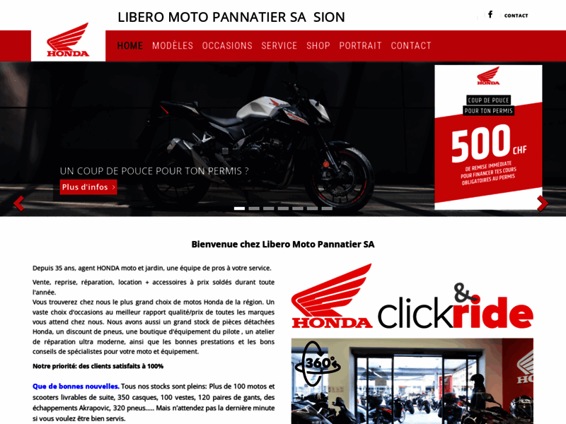 › Voir plus d'informations : Libéro-Moto