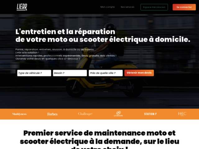 › Voir plus d'informations : Liebr.fr - Réparation Moto et Scooter Électrique à Domicile