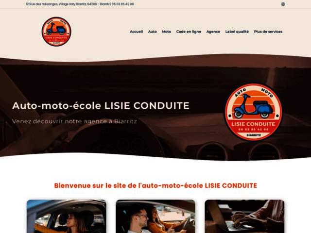 › Voir plus d'informations : Driving School Lisie Conduite