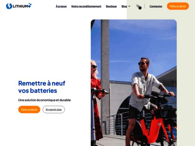 › Voir plus d'informations : LITHIUM PLUS