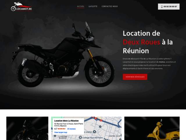 › Voir plus d'informations : Location Moto La Réunion