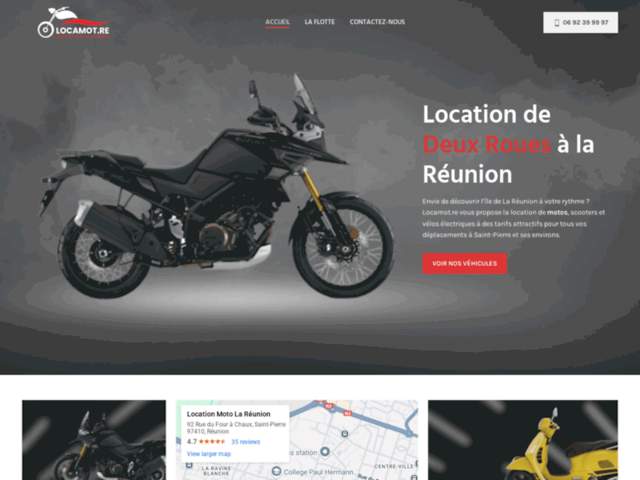 Location Moto La Réunion