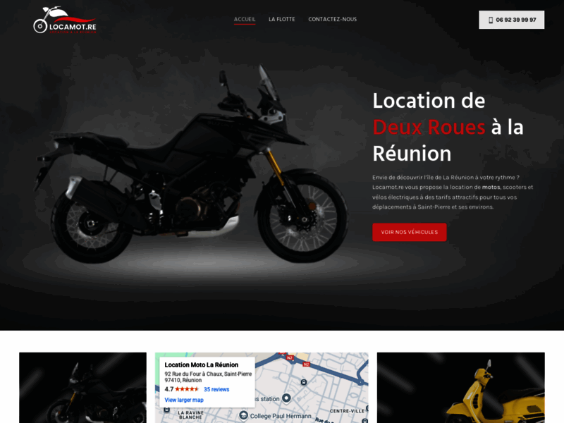 › Voir plus d'informations : Location Moto La Réunion