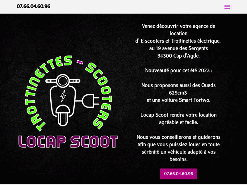 › Voir plus d'informations : Locap Scoot