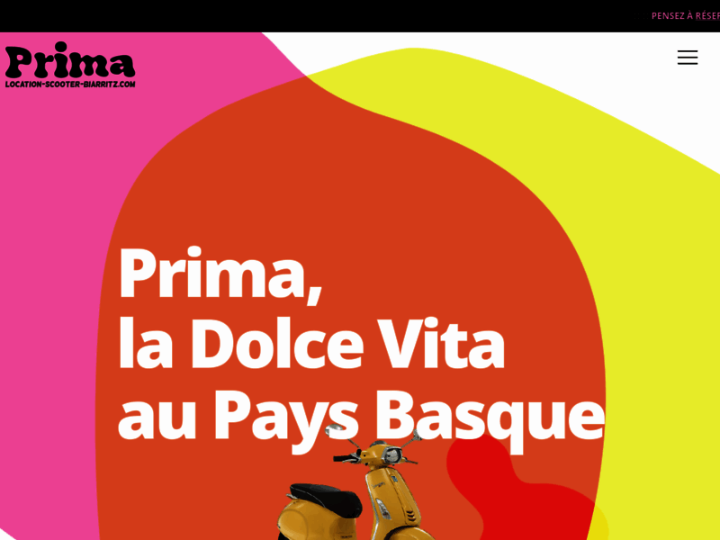 › Voir plus d'informations : Prima Hire Scooter Biarritz