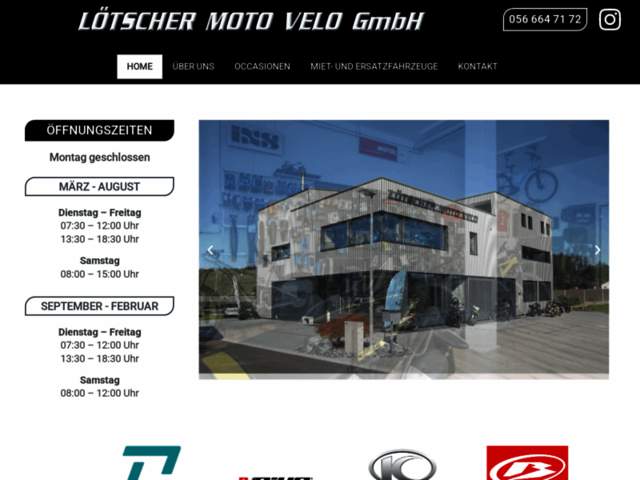 › Voir plus d'informations : Lötscher Moto Velo GmbH