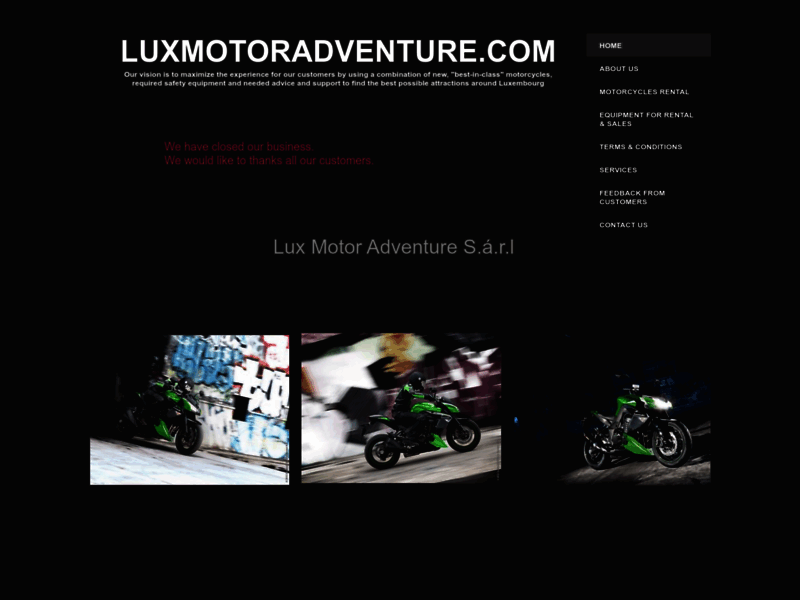 › Voir plus d'informations : Lux Motor Adventure