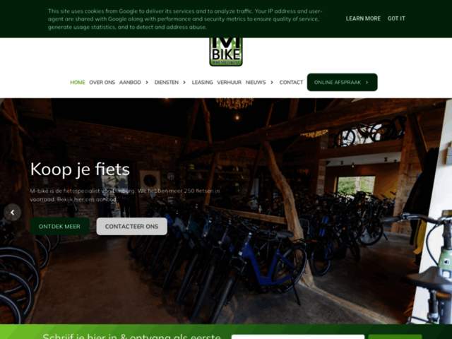 › Voir plus d'informations : M-bike