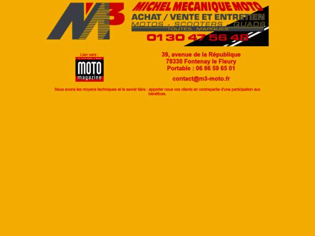 › Voir plus d'informations : Michel Mecanique Moto