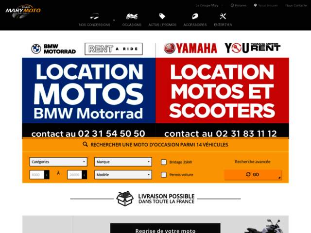 › Voir plus d'informations : Yamaha Caen - Mary Moto