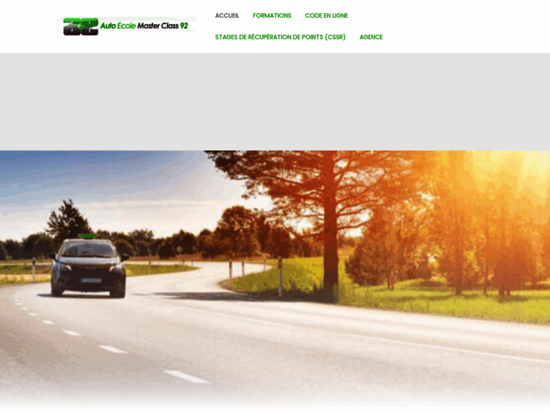 › Voir plus d'informations : Auto-Moto École Master Class 92