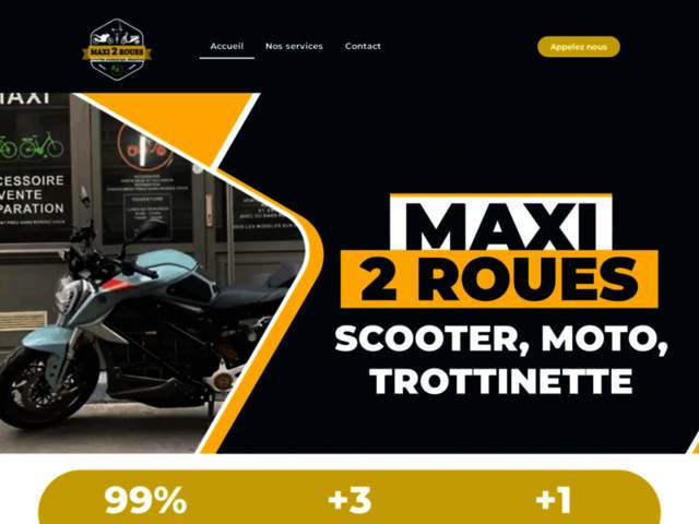 › Voir plus d'informations : Maxi 2 roues