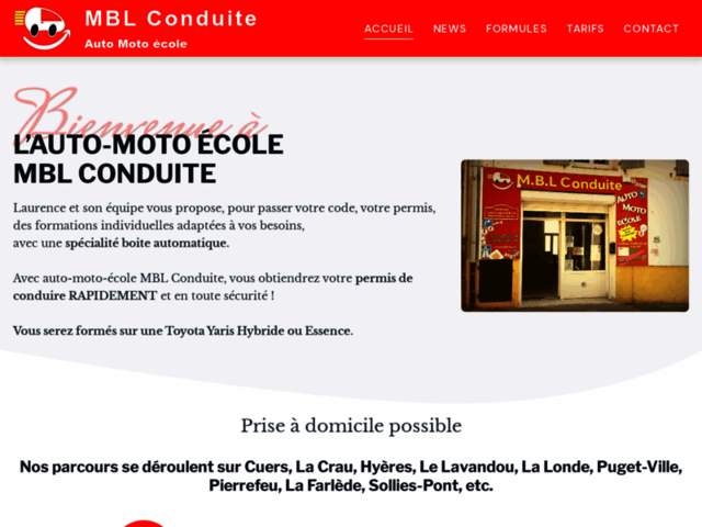 › Voir plus d'informations : Driving School Mbl Conduite Cuers