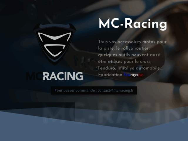 › Voir plus d'informations : MC-Racing
