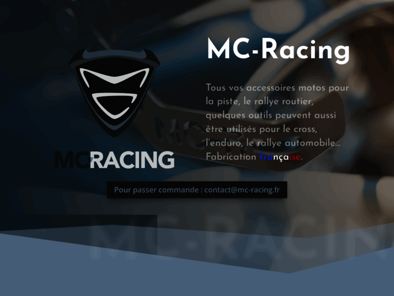 › Voir plus d'informations : MC-Racing