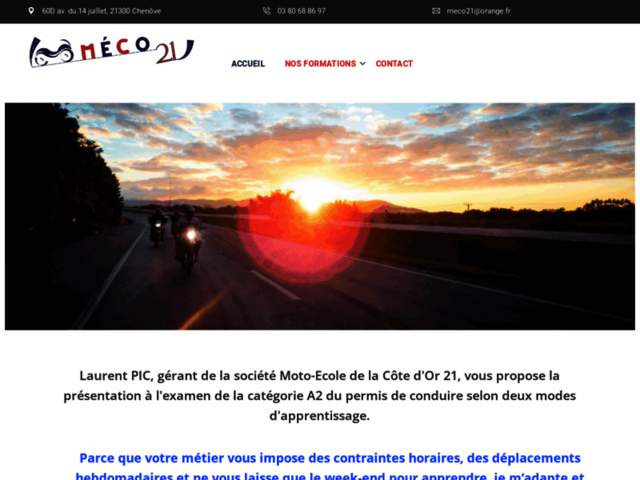 › Voir plus d'informations : Moto-Ecole De La Cote D'or