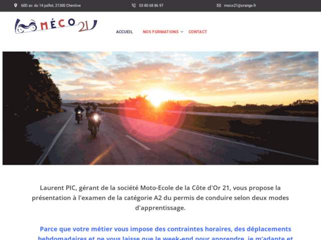 › Voir plus d'informations : Moto-Ecole De La Cote D'or