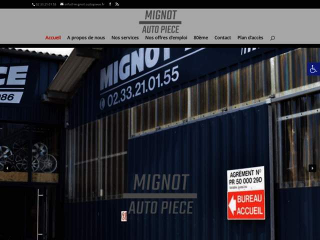 › Voir plus d'informations : Mignot Auto Pièce
