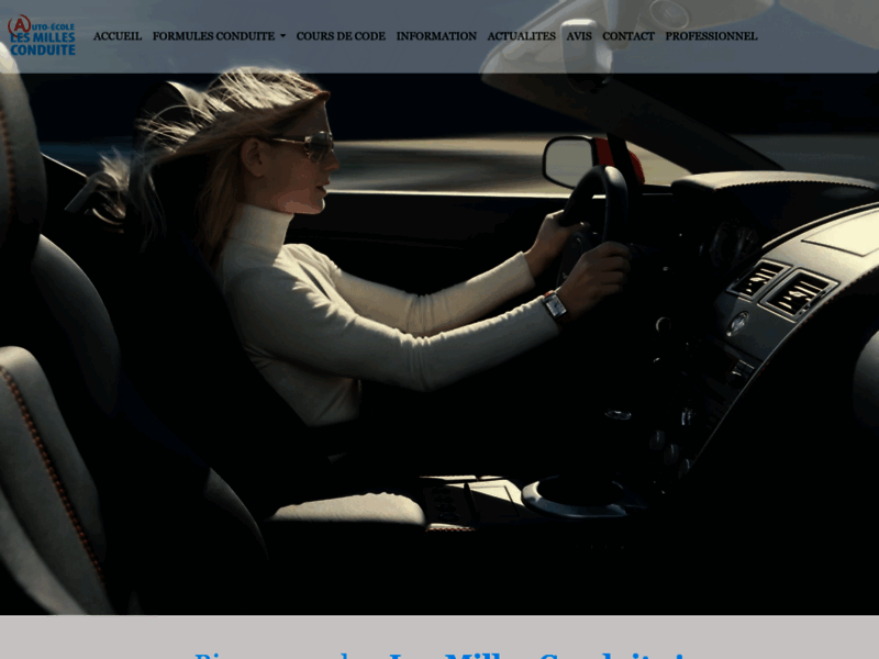› Voir plus d'informations : Driving School - Les Milles Conduite