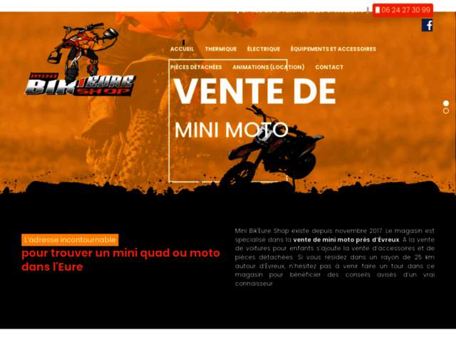 › Voir plus d'informations : MINI BIK'EURE SHOP