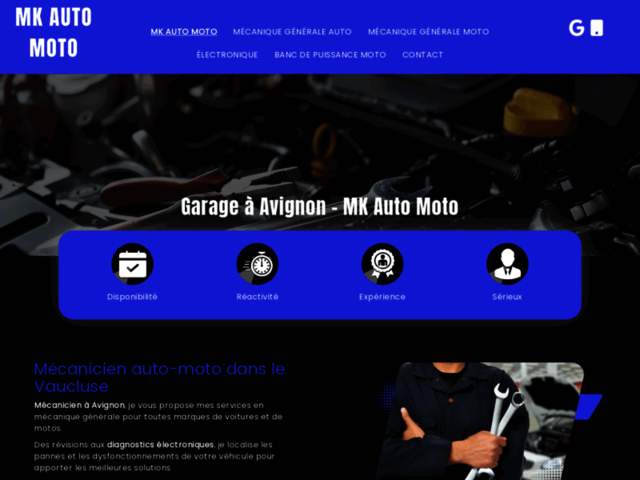 › Voir plus d'informations : MK Auto Moto