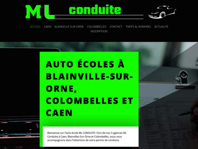 › Voir plus d'informations : M L Conduite