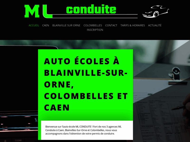 › Voir plus d'informations : M L Conduite