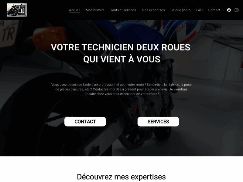 › Voir plus d'informations : Mon Garage Moto à Domicile